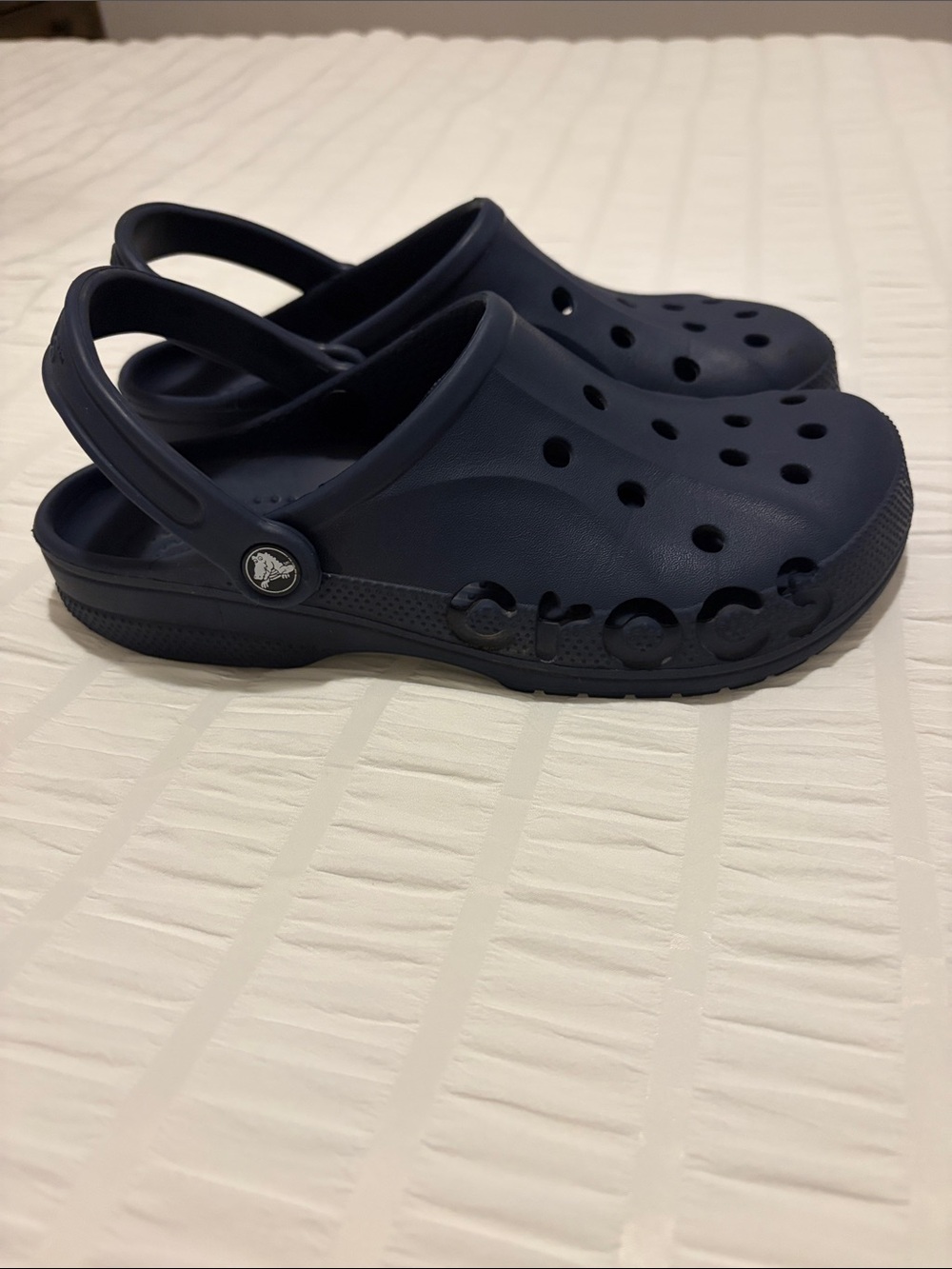 CROCS  Men’s SZ 8 / Women’s SZ 10 Navy Classic Clog